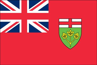 Ontario Provincial Flag