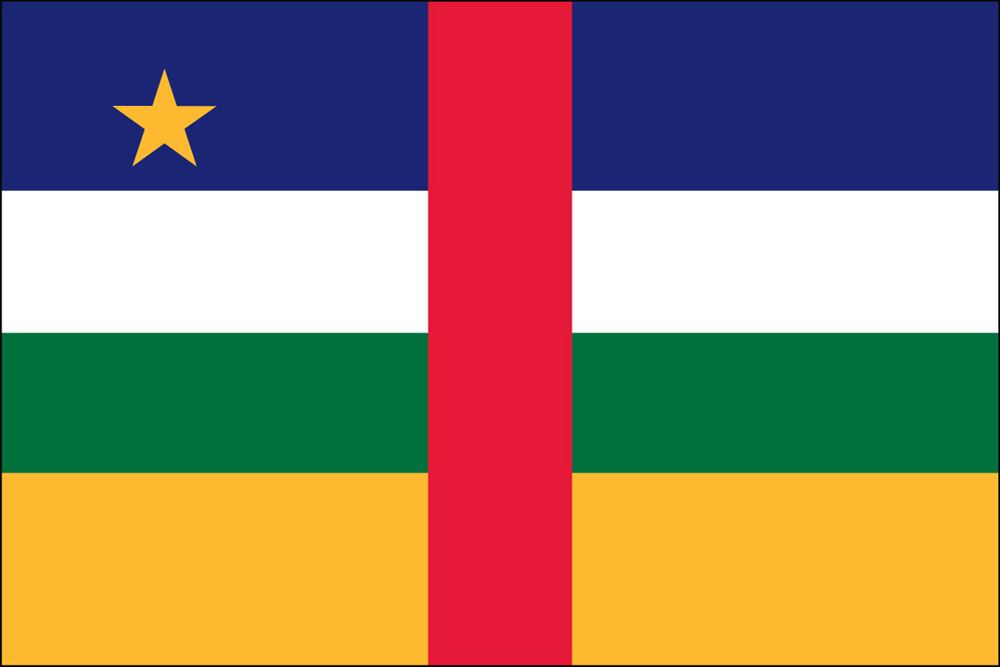 Central African Republic UN Flag