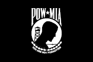 POW*MIA Service Flag D/F Front