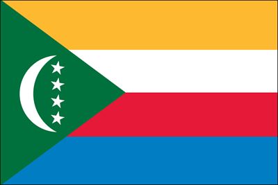 Comoros UN Flag