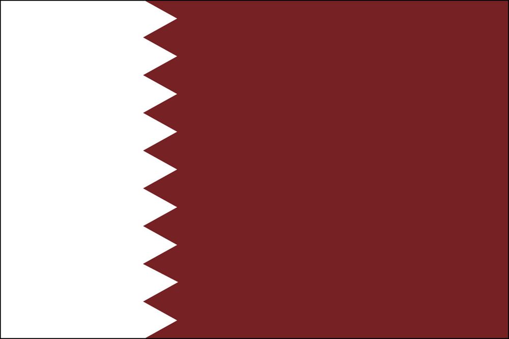 Qatar UN Flag