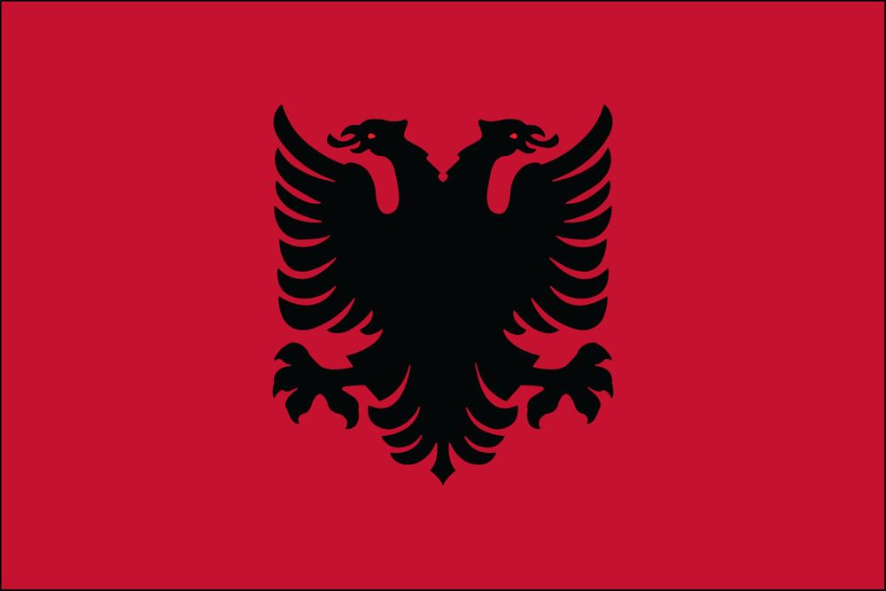 Albania UN Flag