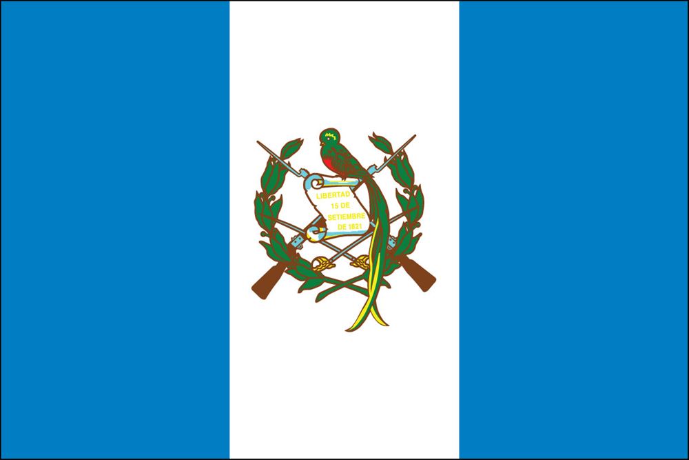 Guatemala Flag s/Seal