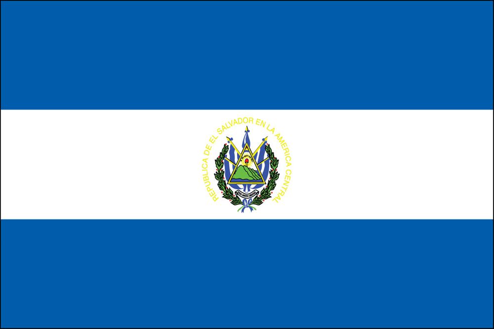 El Salvador Nylon FLag