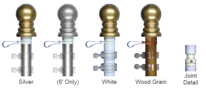Rotating Residential Flagpole