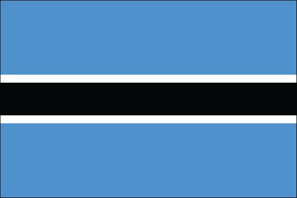 Botswana UN Flag