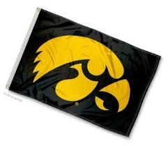 Iowa Hawkeye Flag