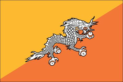 Bhutan UN Flag