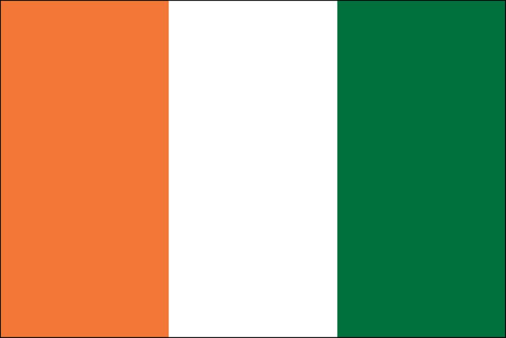 Cote D'Ivoire UN Flag