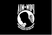 POW*MIA Service Flag S/R Back