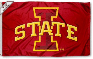 Iowa State Cyclones-Nylon Flag