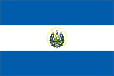 El Salvador Nylon FLag