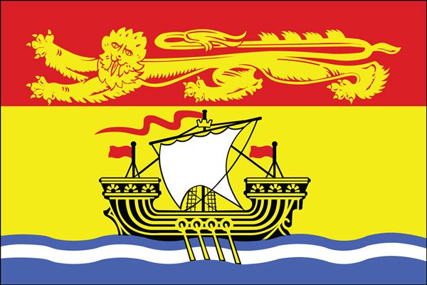 New Brunswick Provincial Flag