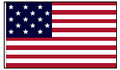 15-Star Historical U.S. Flag
