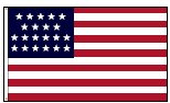 21-Star Historical U.S. Flag