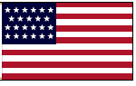 23-Star Historical U.S. Flag