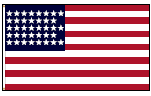 38-Star Historical U.S. Flag