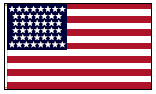 44-Star Historical U.S. Flag
