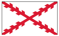 Cross Of Burgundy Historical Flag