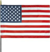 8" x 12" Endura-Gloss U.S. Mounted Flag