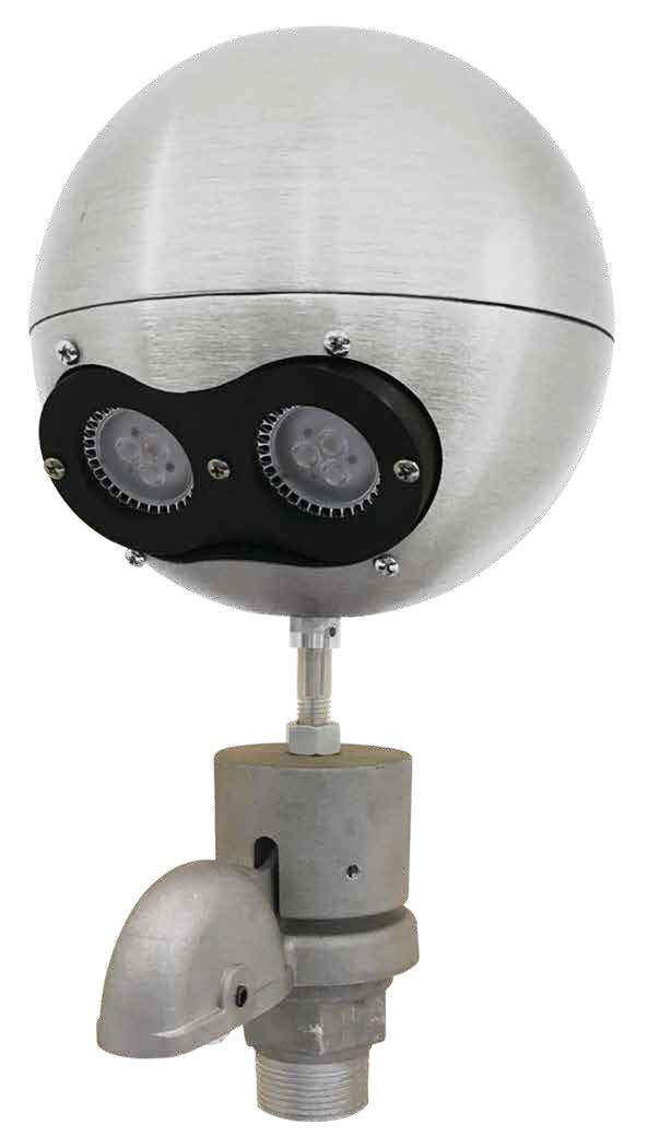 Flagpole Lighting - 3.5" Ext. Halyard BEACON PLUS - Heavy-Duty 8" Dia