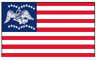 General Fremont Historical Flag