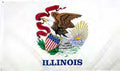 ILLINOIS Outdoor Flag