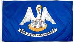 LOUISIANA Outdoor Flag