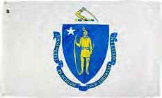 MASSACHUSETTS Outdoor Flag