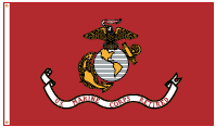 Armed Forces Retirement Flag - Marine Corps Retired