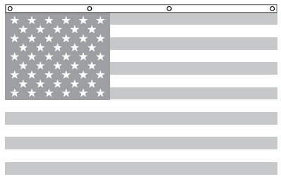 Modified U.S. Flag