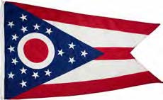 OHIO Outdoor Flag