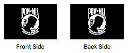 Outdoor POW-MIA Flag (Double Face)