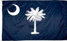 South Carolina Outdoor Flag