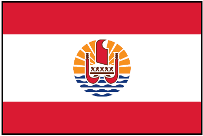 FRENCH POLYNESIA Outdoor Flag