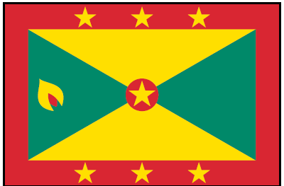 GRENADA (UN/OAS) Outdoor Flag