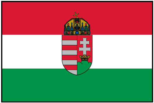 HUNGARY (1921-1946) Outdoor Flag