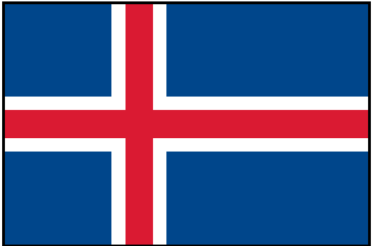 ICELAND (UN) Outdoor Flag