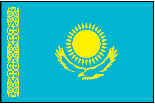 KAZAKHSTAN (UN) Outdoor Flag