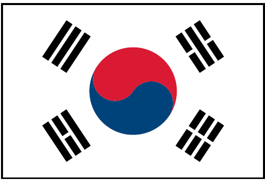 SOUTH KOREA (UN) Outdoor Flag