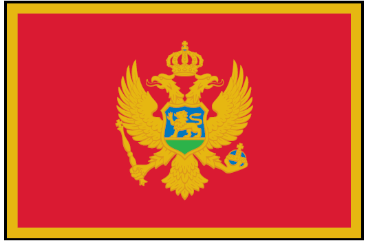 MONTENEGRO (UN) Outdoor Flag