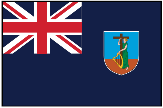 MONTSERRAT Outdoor Flag