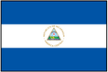 NICARAGUA w/SEAL (UN/OAS) Outdoor Flag