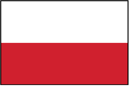 POLAND NO EAGLE (UN) Outdoor Flag
