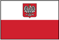 POLAND w/EAGLE Outdoor Flag