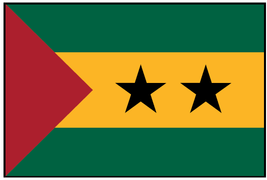 SÃO TOMÉ & PRÍNCIPE (UN) Outdoor Flag