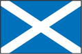 SCOTLAND w/CROSS Outdoor Flag