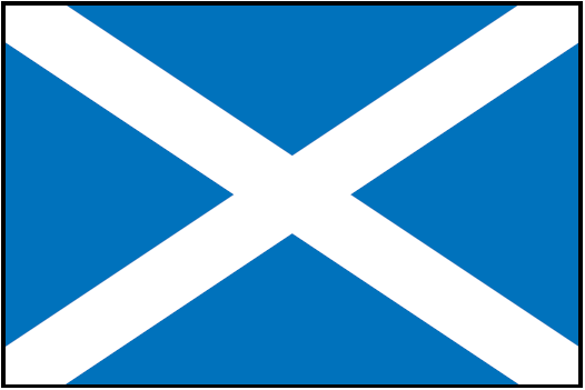 SCOTLAND w/CROSS Outdoor Flag