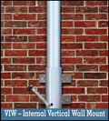 Vertical Internal Winch Flagpoles