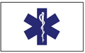 Civilian Service Flag - Star of Life